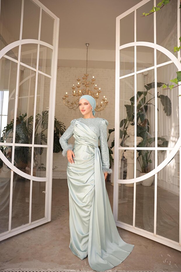 Berry Abiye Mint - 1