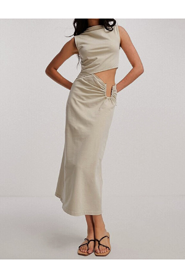 Rochie medie, Bej - 1