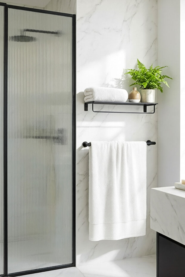 Soft 70x140cm %100 Pamuk Basic Banyo Havlusu - 1