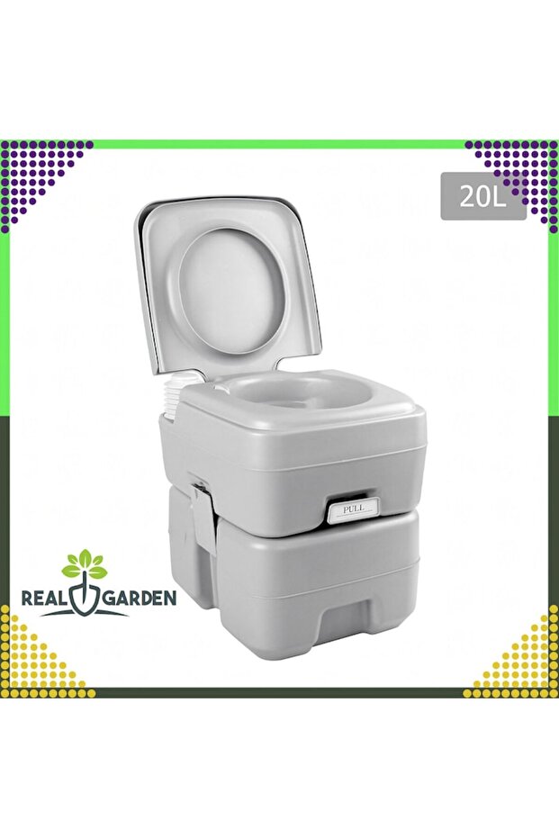 Grand MAISON &781445 Toilette portable de camping WC Cuvette Pack WC