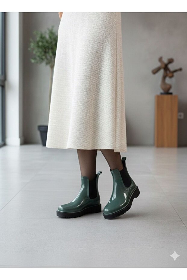 Women's Elastic Rain Boots
