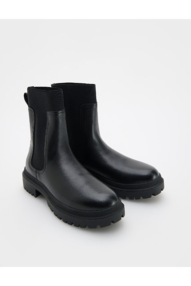 Boots, Black - 1