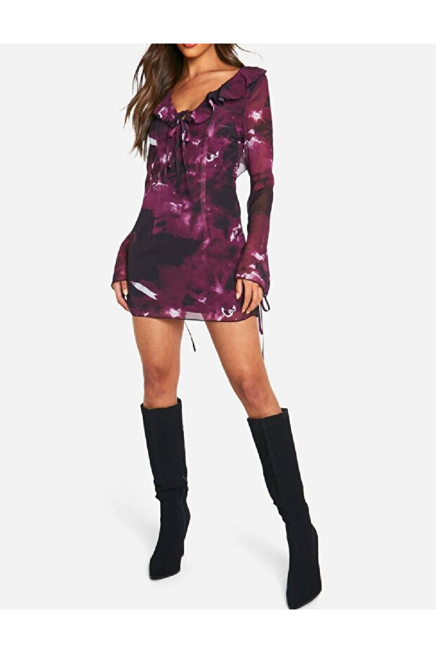 Rochie scurta, Mov - 1