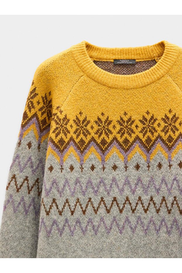 Jakarlı Örme Kazak - 6