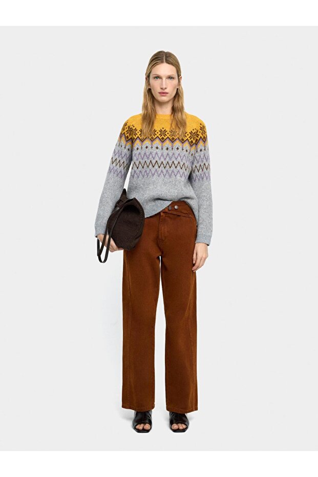 Jakarlı Örme Kazak - 2