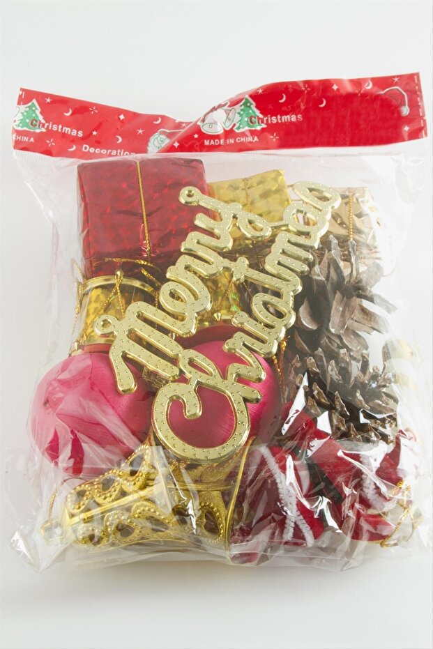 15 Pieces Mixed Medium Size Christmas Tree Ornament