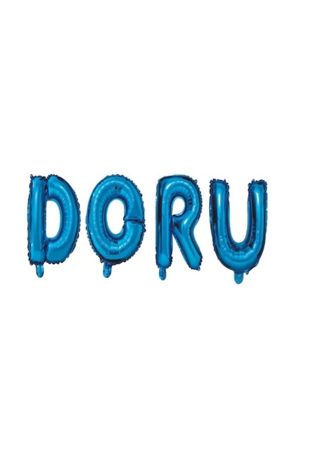 Balloon Set 'Doru', Blue, 40 cm