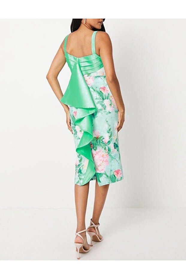Rochie medie, Verde - 2
