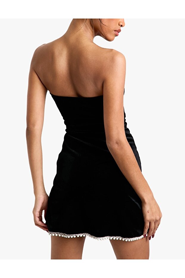 Rochie scurta, Negru - 2