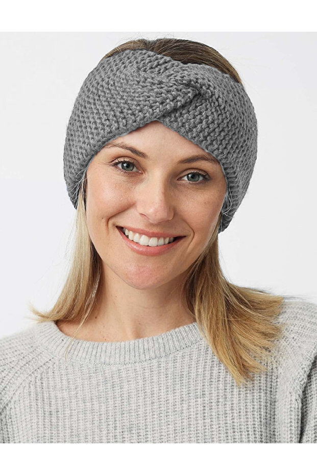Headband, Grey - 1