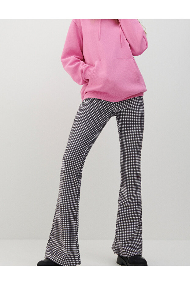 Pants, White/Black - 2