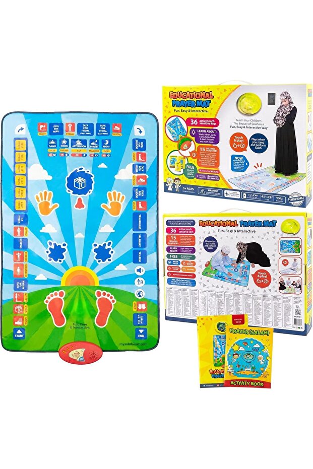 Electric Smart Interactive Learning Prayer Mat – 10 Languages (ALIM)