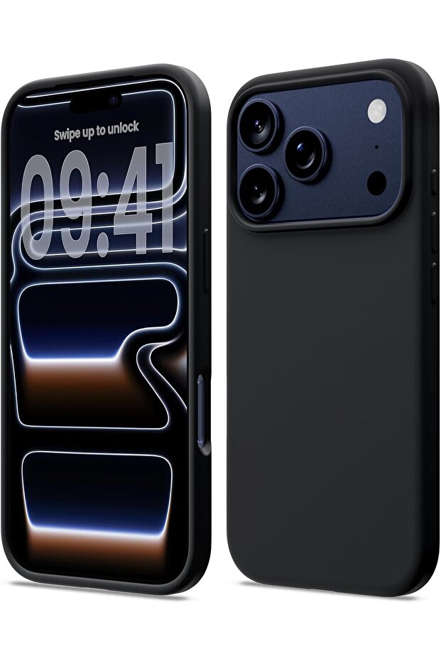 Slim Liquid Silicone Cover, Lightweight Soft Touch Grip, Shockproof case for iphone 17 Pro Max 6.9"