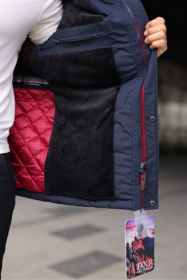 سترة رجالية مقاومة للماء مستوردة للشتاء - 7