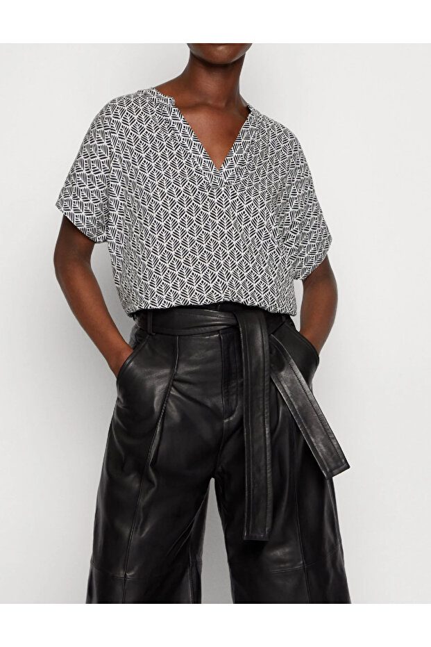 Bluza, Alb/Negru - 1