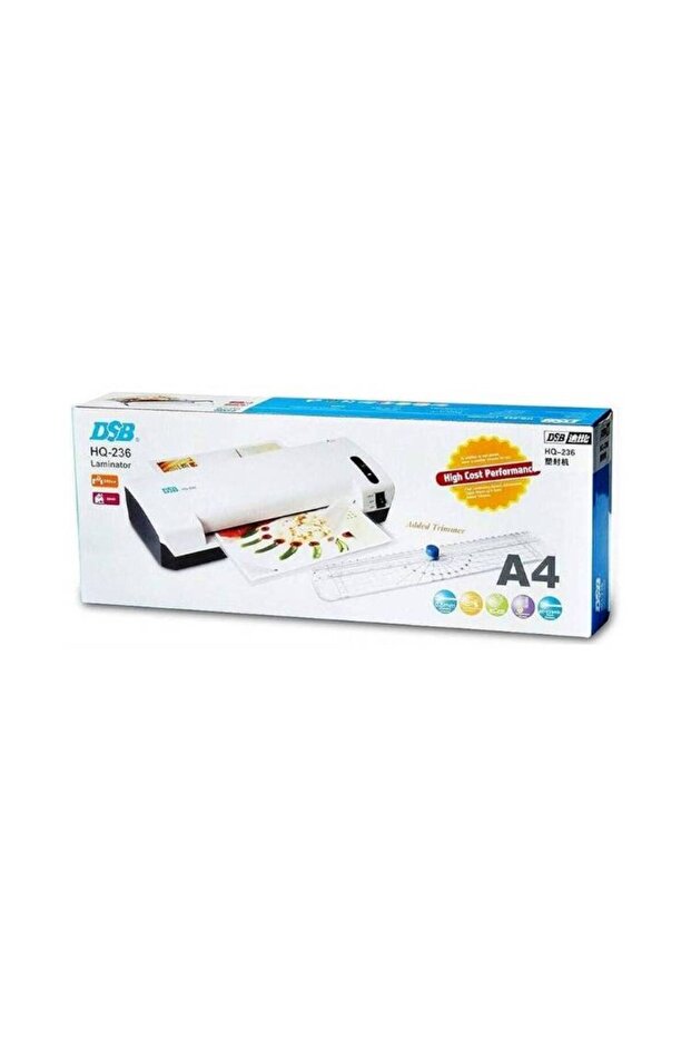 HQ236 A4 Laminator – Hot & Cold, 400 mm/min, Cutter Included