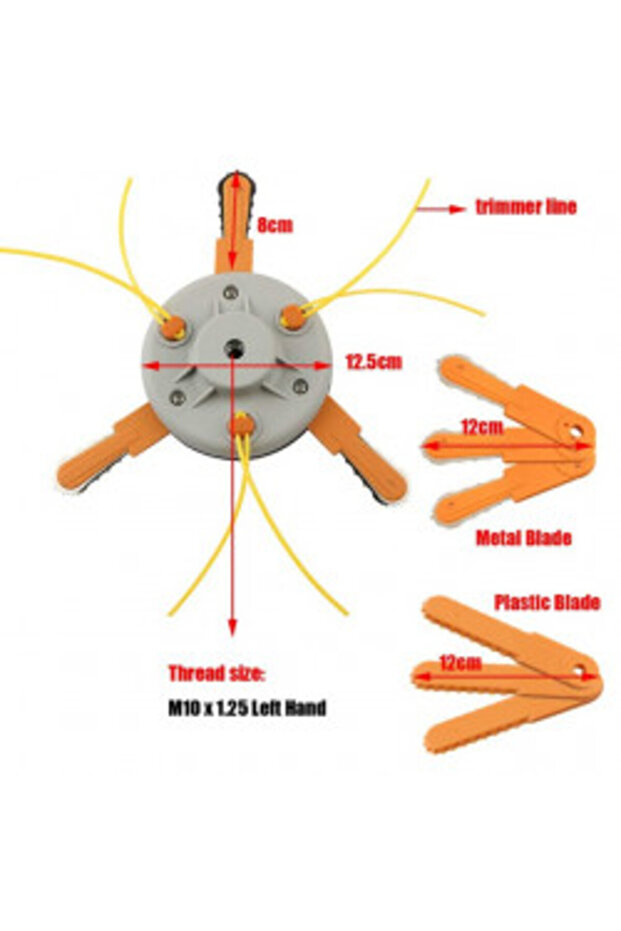 Μπομπίνα θαμνοκοπτικού Typhoon - 5