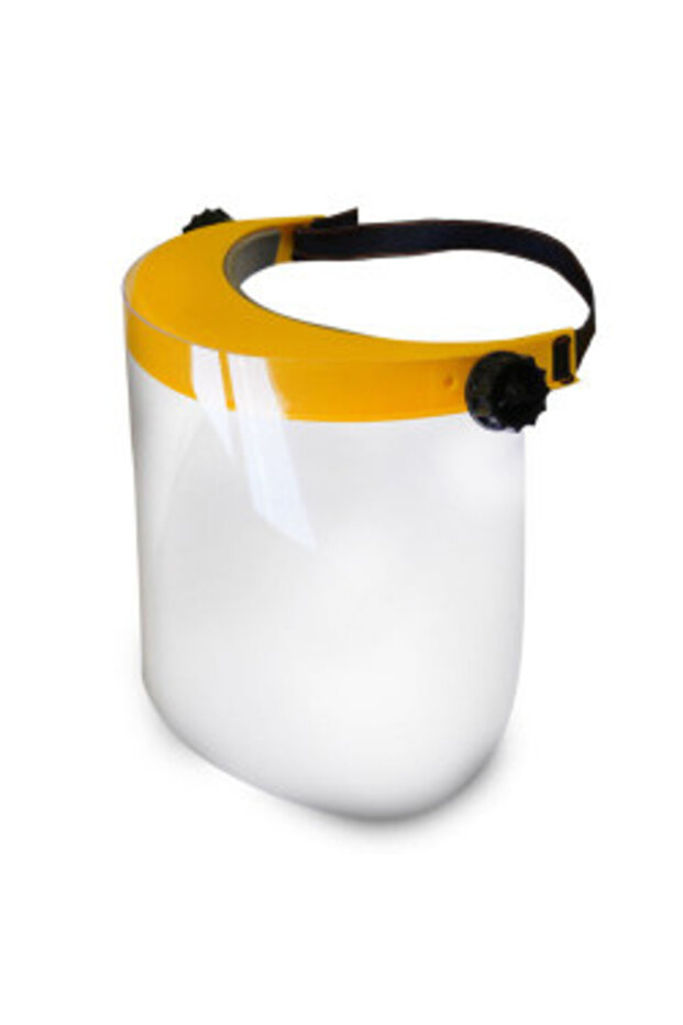 Simple brushcutter protective helmet (plexiglass) - 2