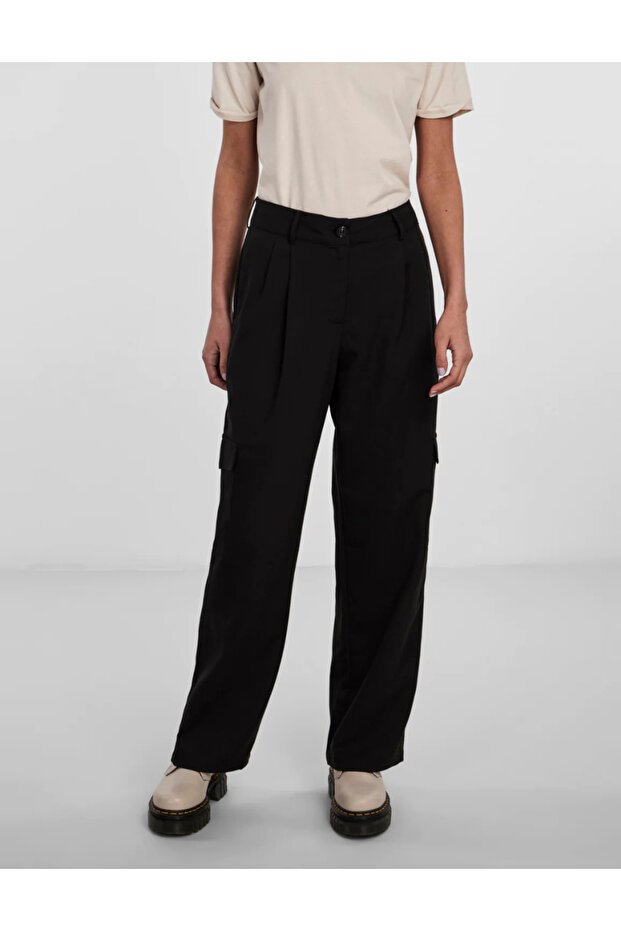 Pantaloni, Negru - 1