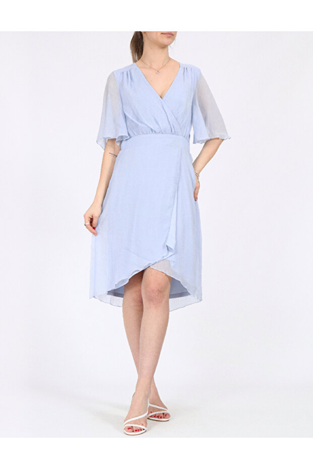 Rochie scurta, Albastru - 1