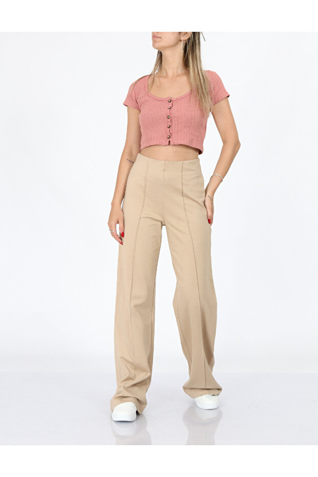 Pantaloni, Crem - 1