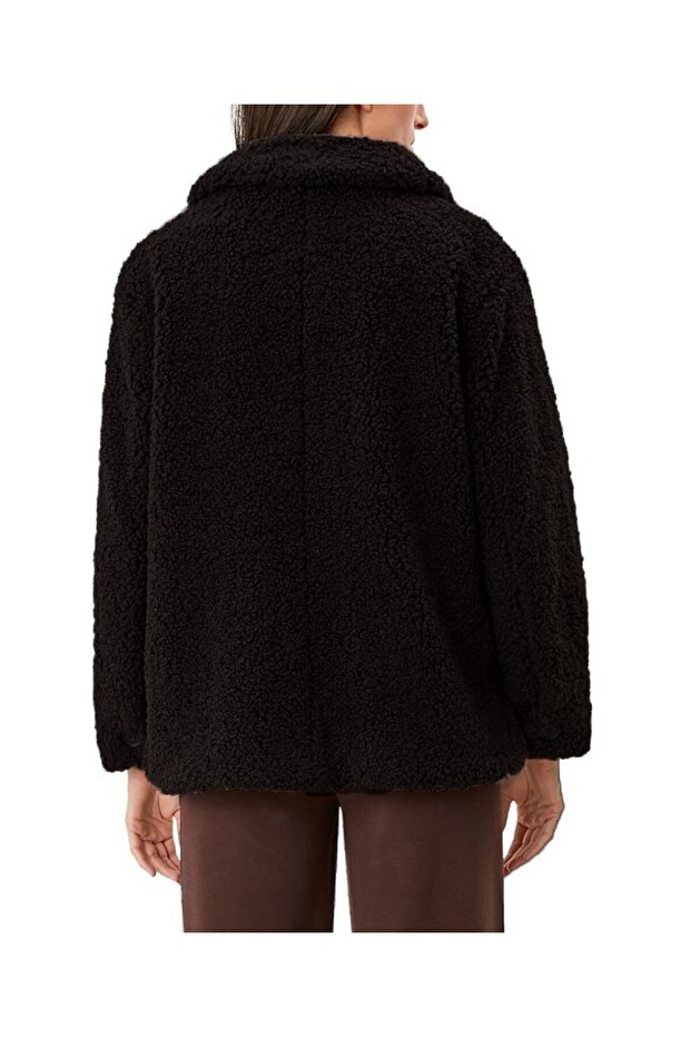 Coat, Black - 2