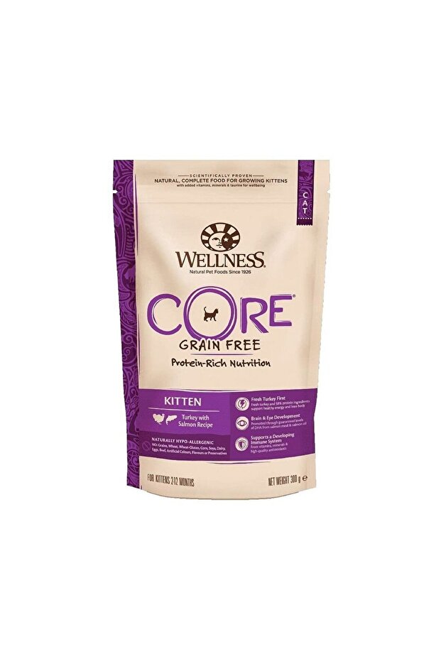 Turkey with Salmon Recipe Kitten Dry Food, 1.75 Kg