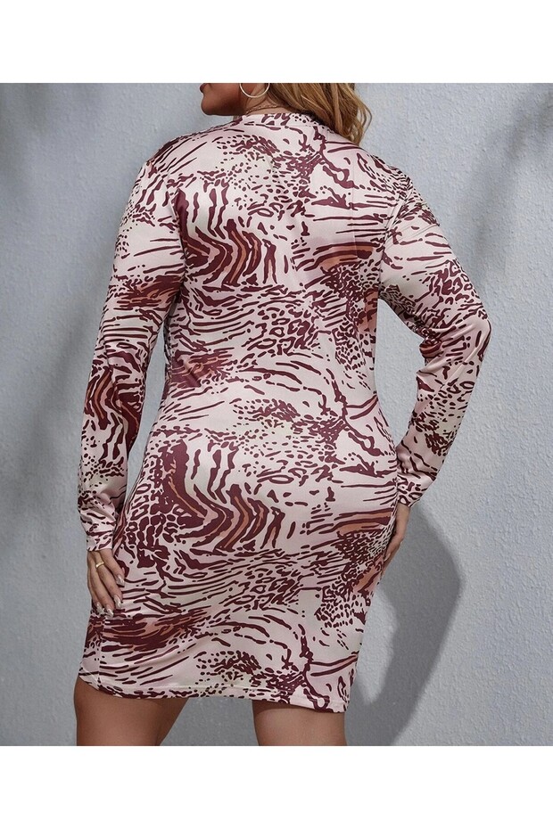 Rochie scurta, Roz - 2