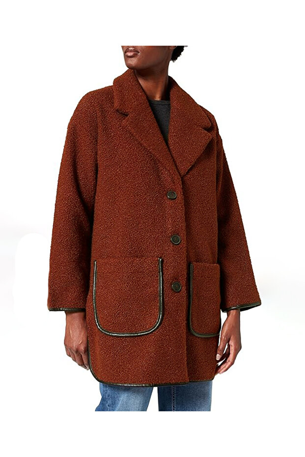 Coat, Brown - 1