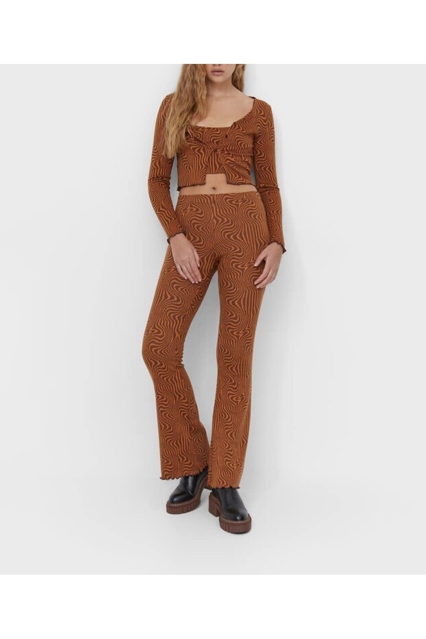 Pants, Brown - 2