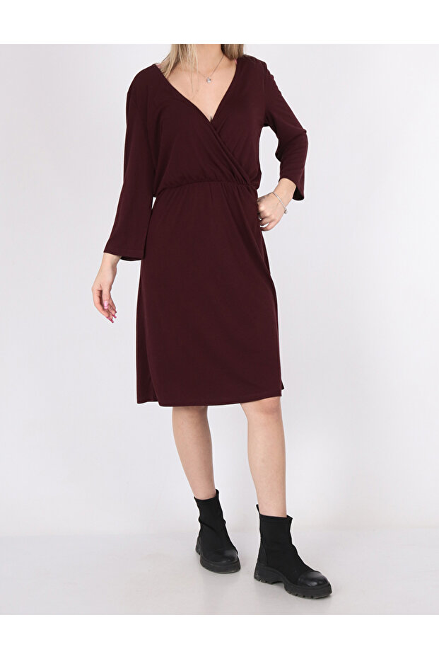 Rochie scurta, Visiniu - 1