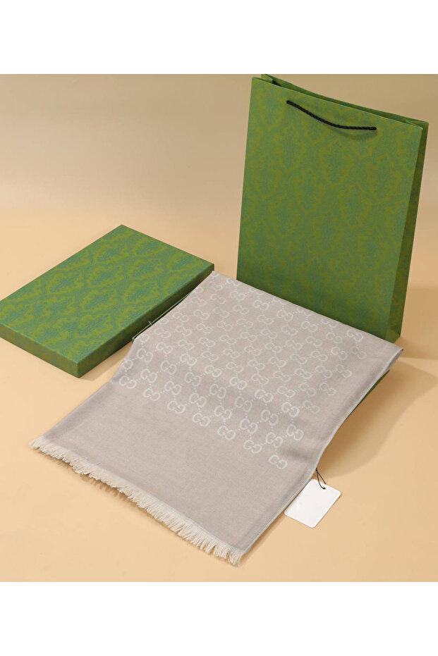 A Quality Wool Silk Shawl Luxurious Patterned Shawl – Gift Premium Shawl