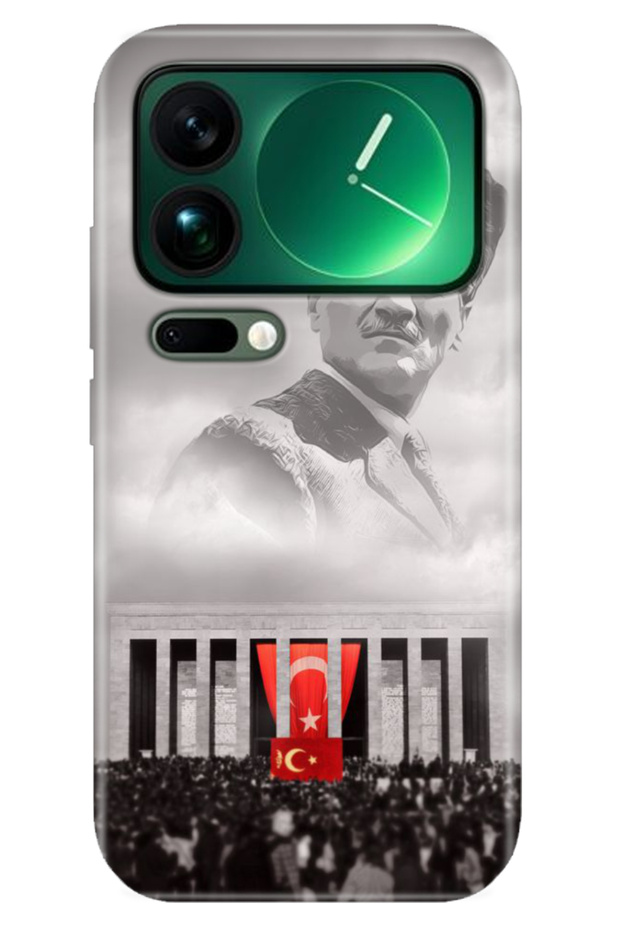 Xiaomi Mi 17 Pro Max Case Decorative Silicone Printed Cover Gazi Mustafa
