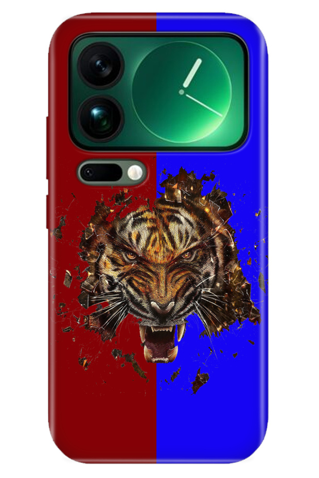 Xiaomi Mi 17 Pro Max Case Art Silicone Printed Tpu Black Sea Tigers