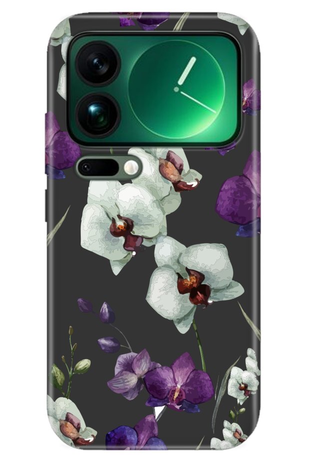 Xiaomi Mi 17 Pro Max Case Art Silicone Printed Tpu Orchid Flower