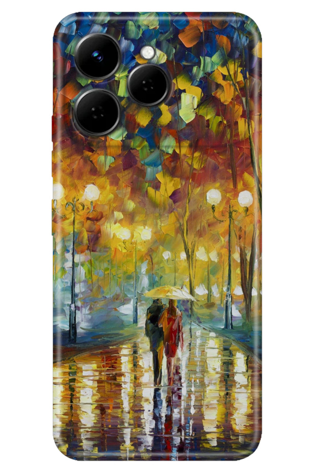 Case for Spark 40 4g (Km5N) Color Silicone Printed Tpu Romance