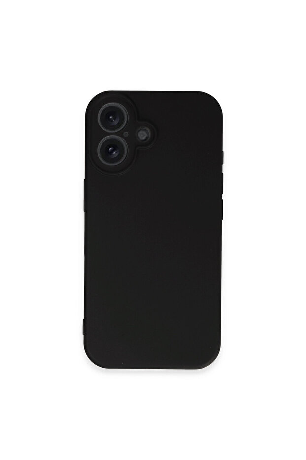 حافظة آيفون 16 بلس من السيليكون الأول - أسود - 3