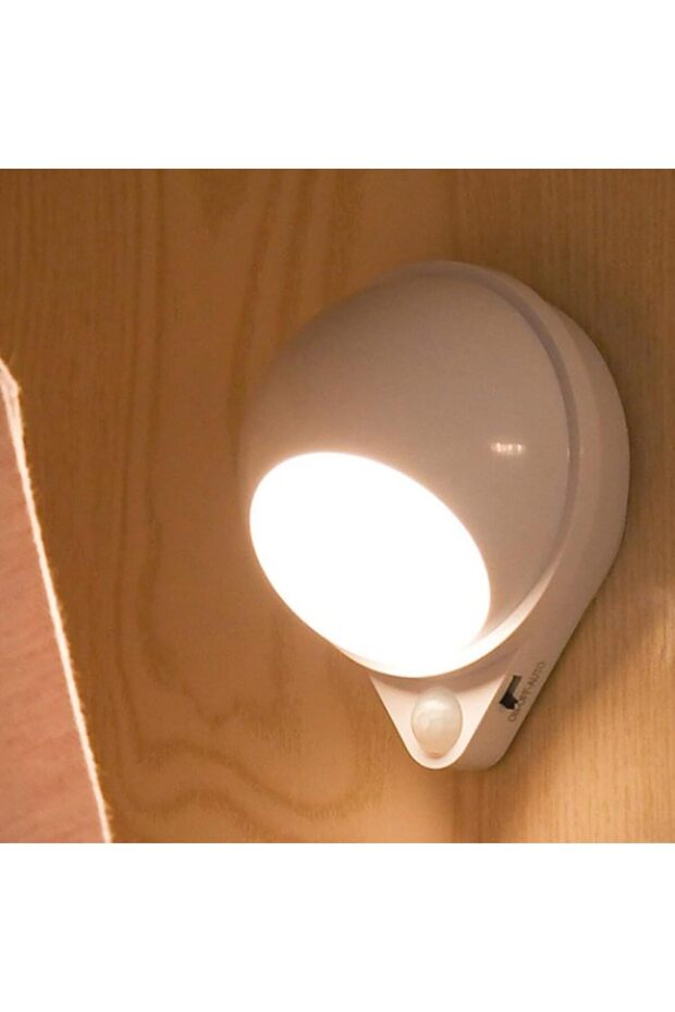 LED Motion Sensor Night Light for Kids & Adults, 0.8W 3200K Warm, Magnetic, Rechargeable (1 Pack)