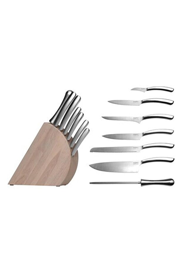 مجموعة سكاكين من سلسلة قوس مكونة من 8 قطع من Essentials