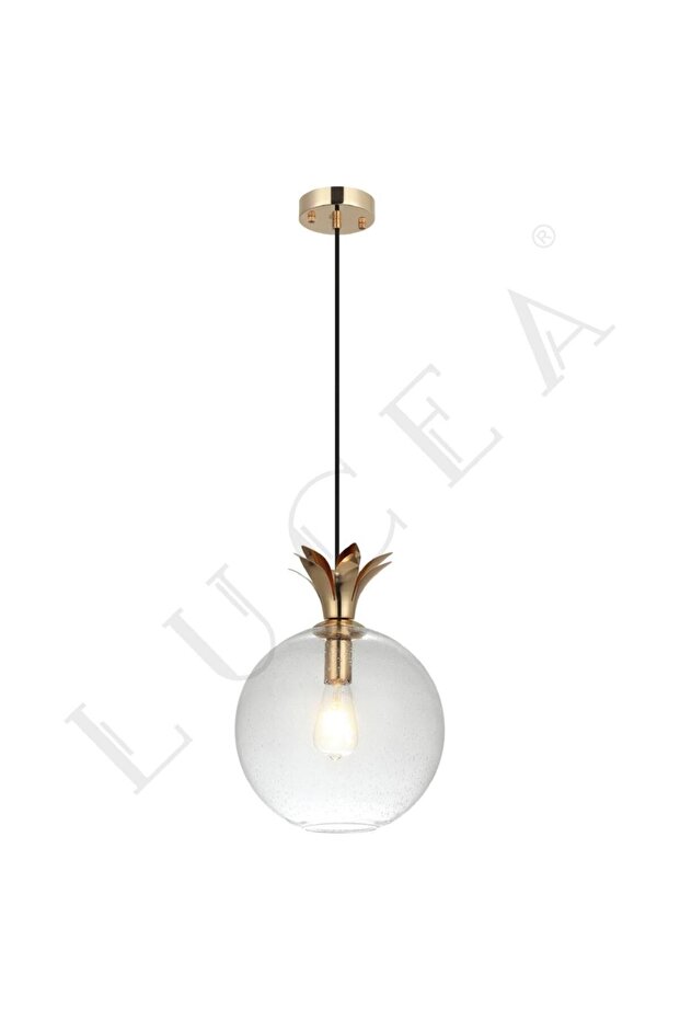 LUZZO ALTIN TEKLİ SARKIT AVİZE - 1