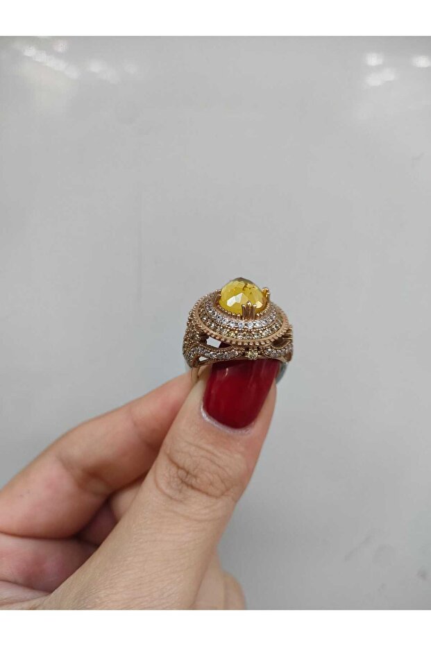 925 Ayar Gümüş Bronz Hürrem Model - 3