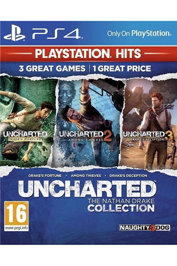 Uncharted: The Nathan Drake Collection (PlayStation Hits) (PS4)