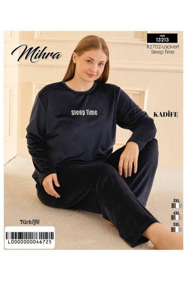 Velvet Battal Pajama Set Pjf1321302