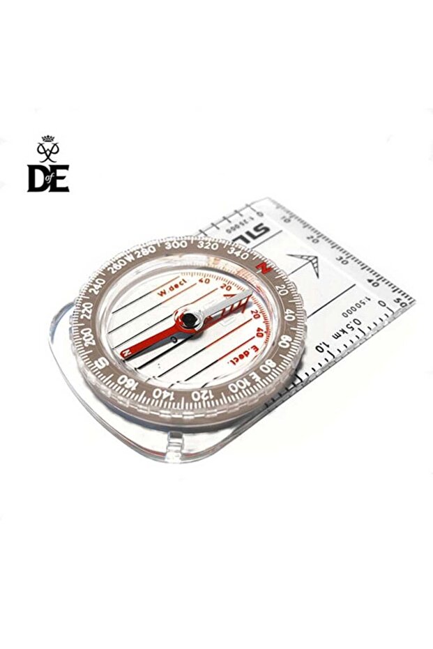 Classic Compass – Baseplate Navigation Compass with 1° Accuracy, Rotatable Housing, Declination Scale, Map Scales 1:25k & 1:50k, Waterproof Lightweight Design with Detachable Lanyard for Outdoor