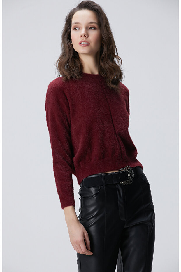 Bordo Sakal İp Basic Kazak - 4