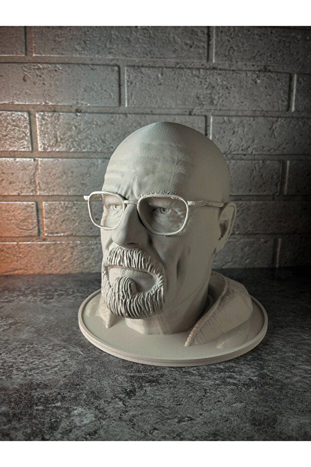 Gamer Headphone Stand – Realistic Bust (Walter Style) - 3