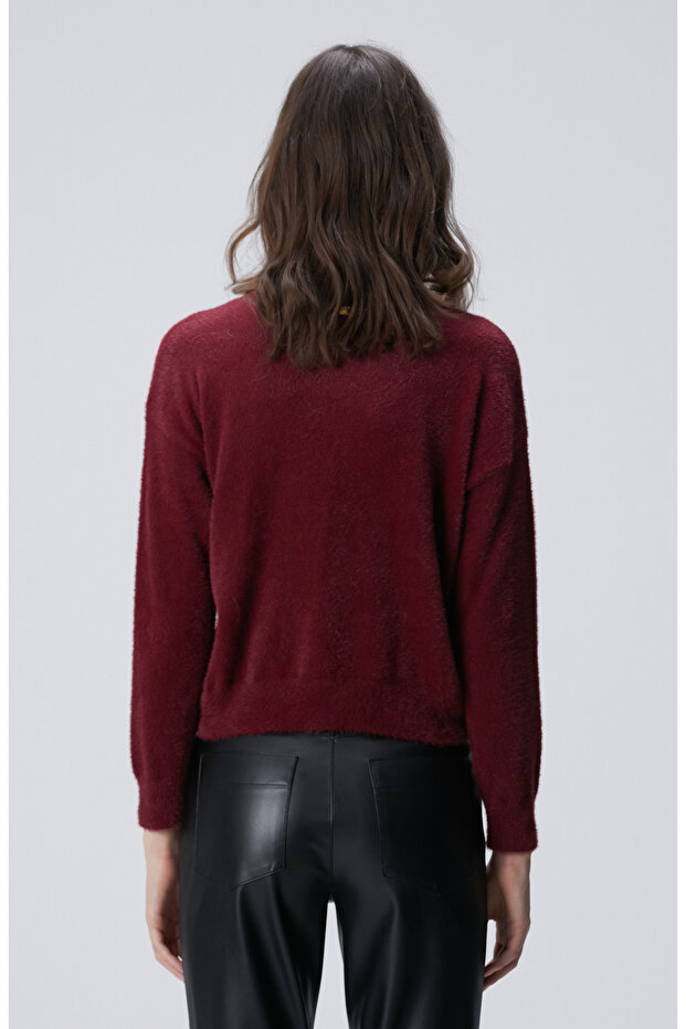 Bordo Sakal İp Basic Kazak - 5