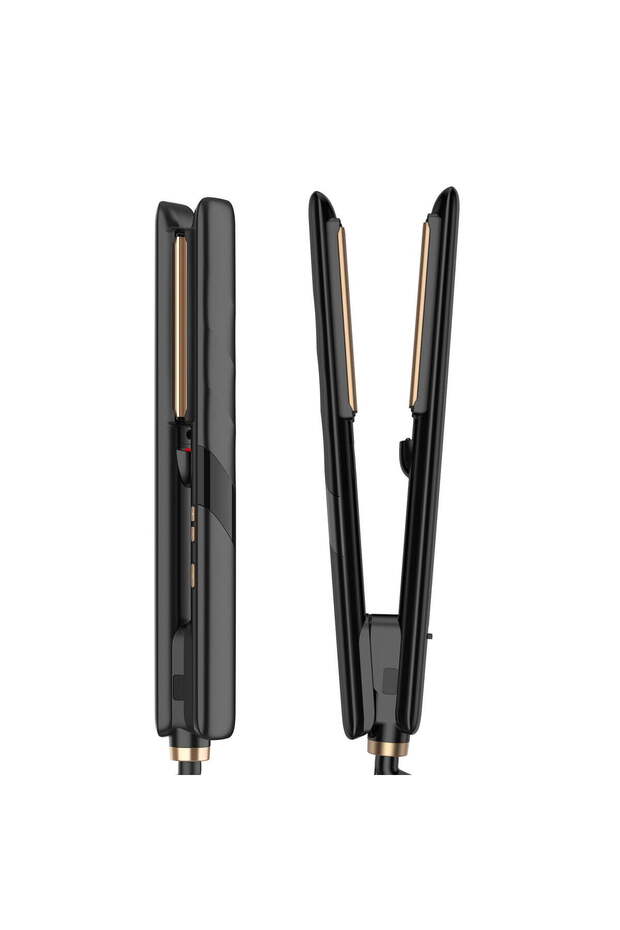 Ionic Hair Straightener, 1-inch Ceramic Tourmaline Flat Iron with 50M Negative Ions