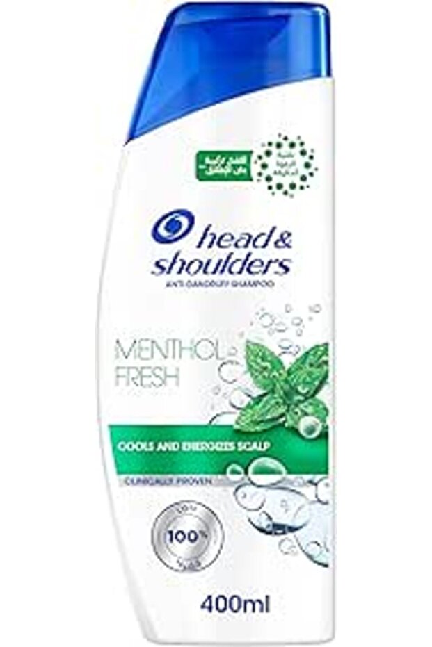 Menthol Fresh Cooling Eucalyptus Anti-Dandruff Scalp Shampoo (400ml)