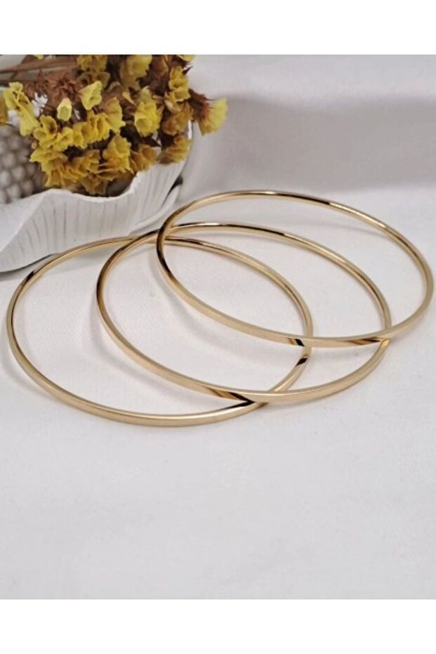 ÇELİL AJDA GOLD PASLANMAZ KARARMAZ 3 ADET - 2